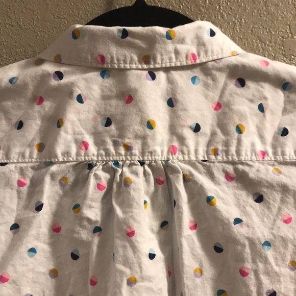 Girls Cat & Jack Polka Dot Long Sleeve Size XL - Picture 5 of 7
